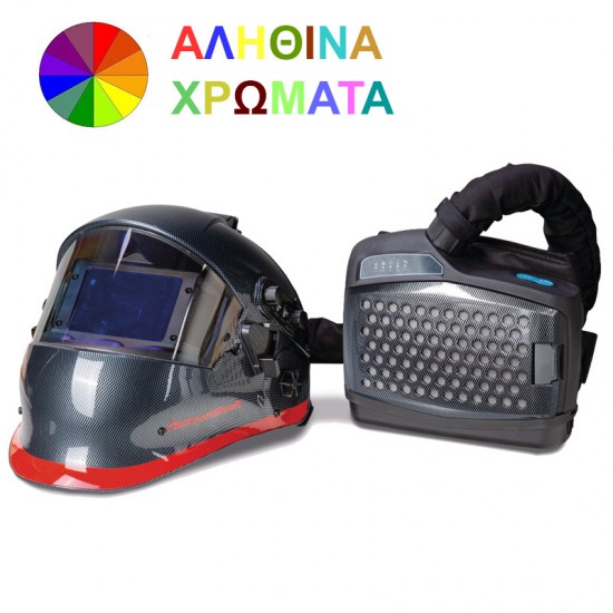 Μάσκα ηλεκτροσυγκόλλησης με φίλτρο αέρα VarioProtect XXL-W F -TC AIR