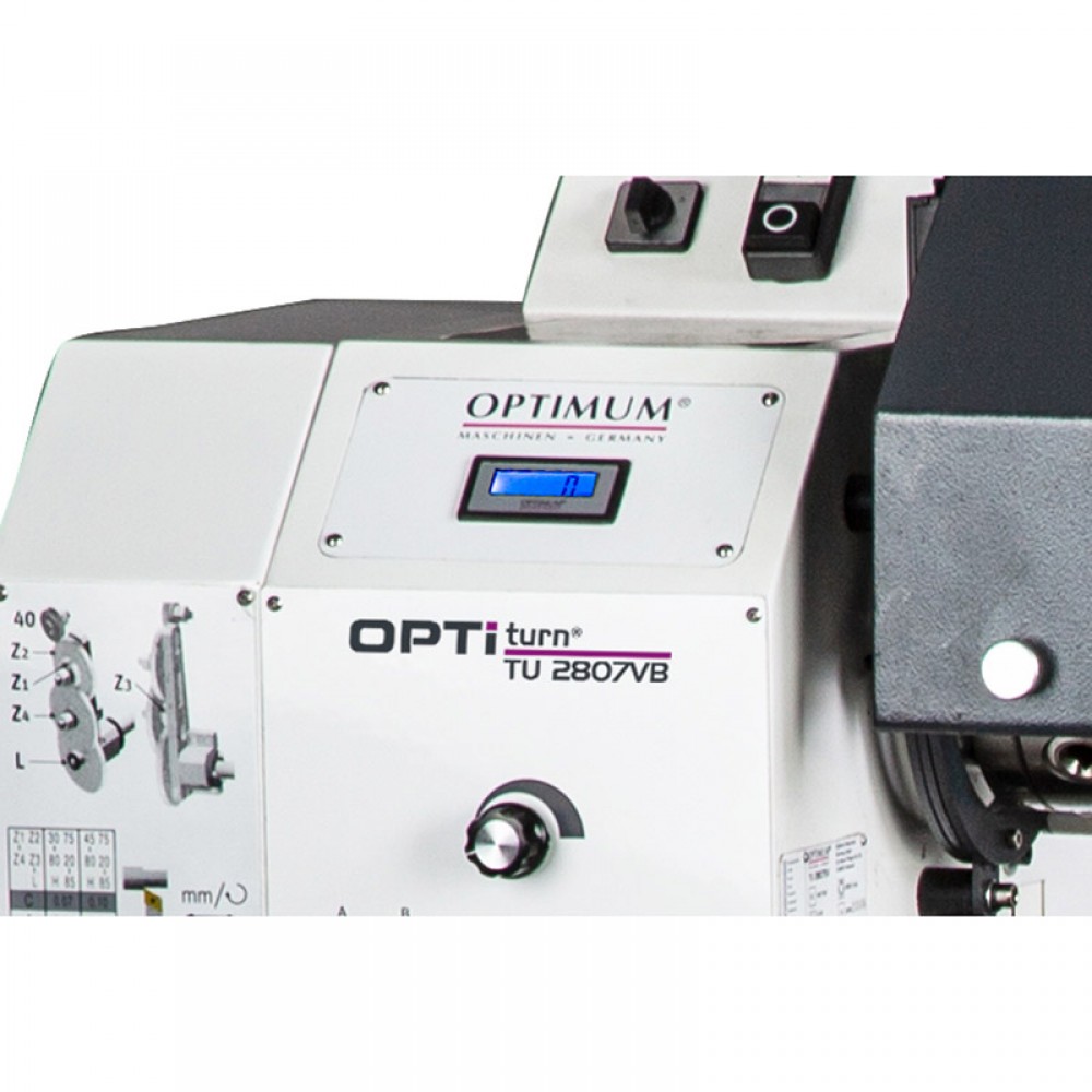 Τόρνος μετάλλου Optimum TU 2807VB