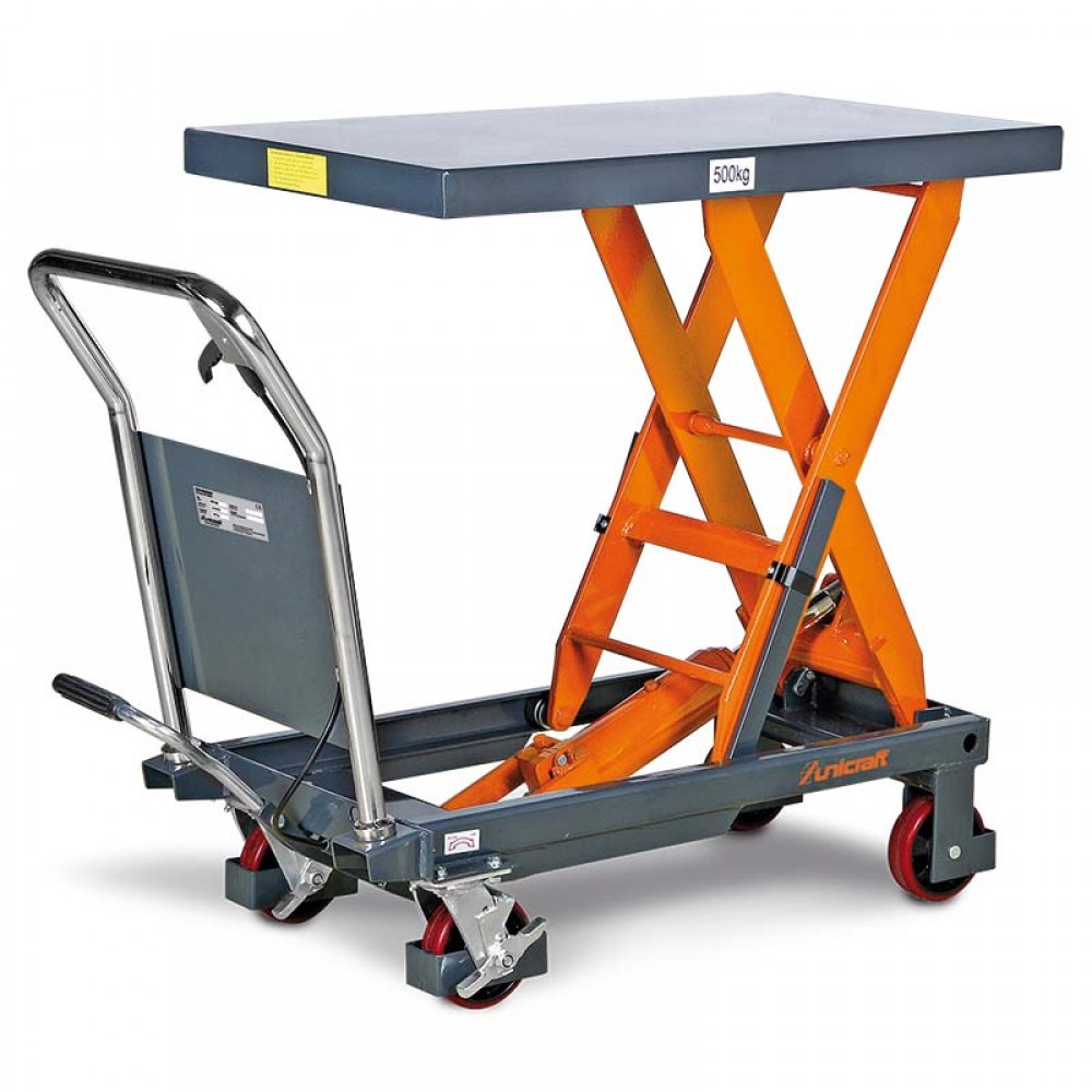 Καρότσι μεταφοράς με ανύψωση Unicraft FHT 500