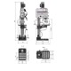 Γραναζωτό δράπανο DH 45 V Optimum