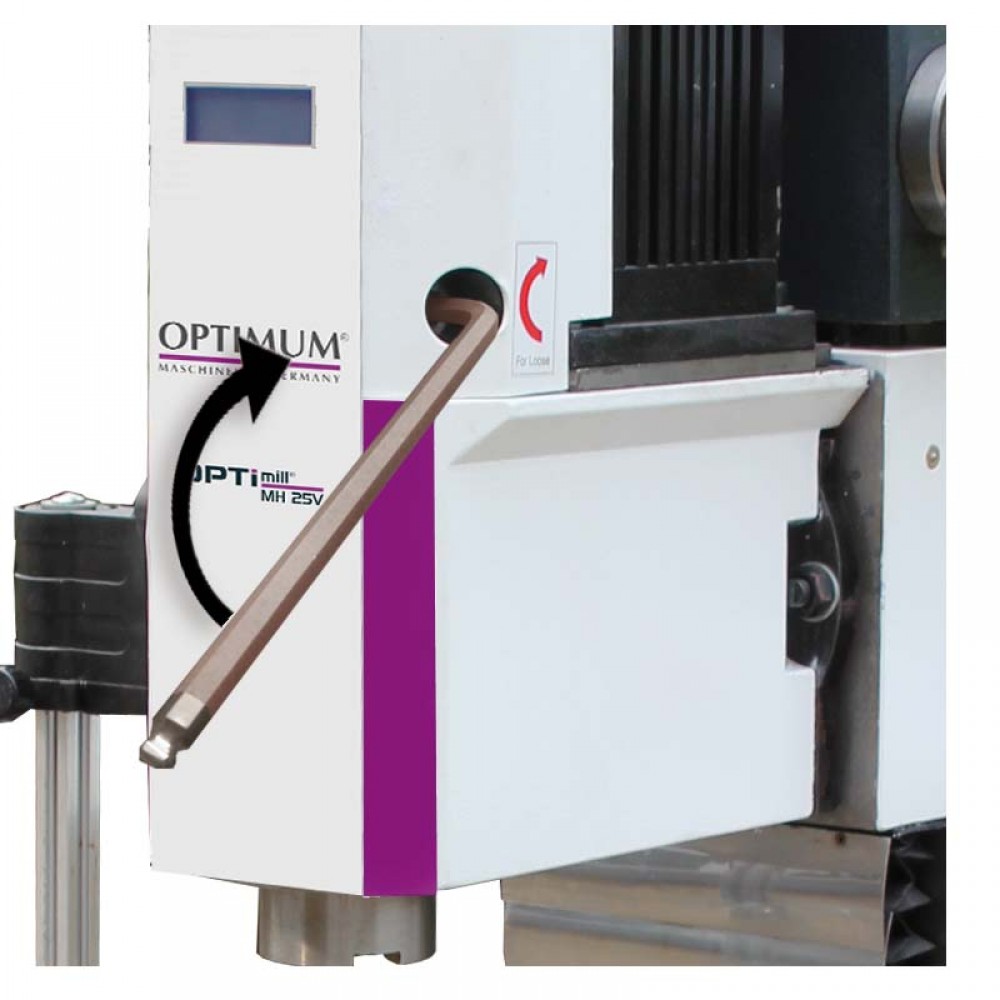 Φρεζοδράπανο πάγκου Optimum MH 25V