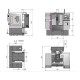 Φρέζα CNC F 80 ADVANCED Optimum
