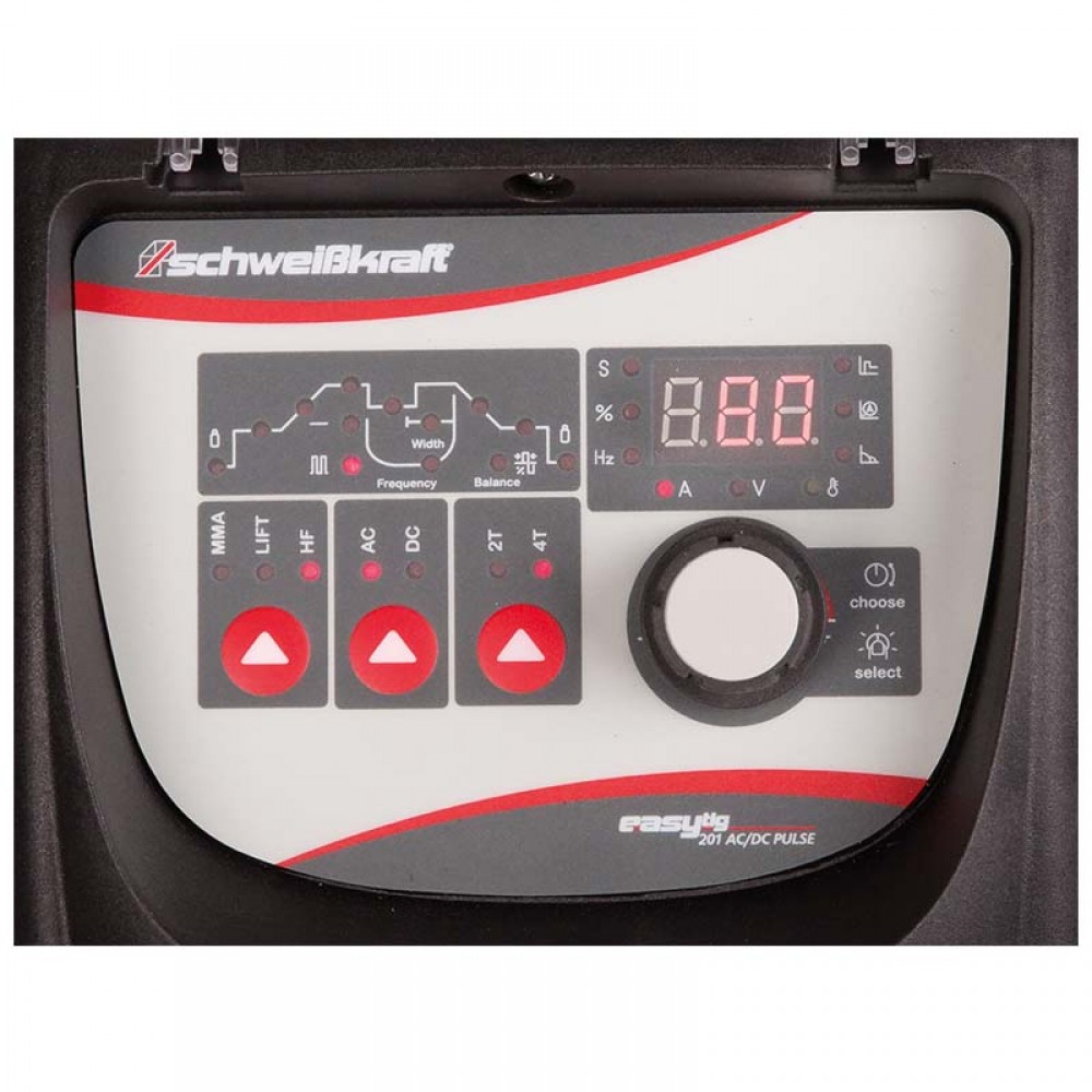 Ηλεκτροσυγκόλληση Tig Easy- Tig 201 AC/DC Pulse Schweisskraft