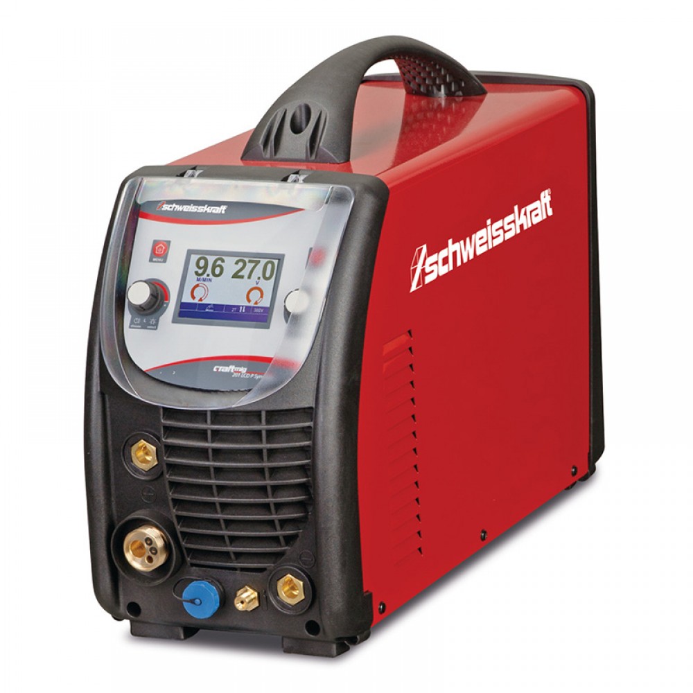 Πολυλειτουργική  ηλεκτροσυγκόλληση CRAFT-MIG 201 LCD P Synergic