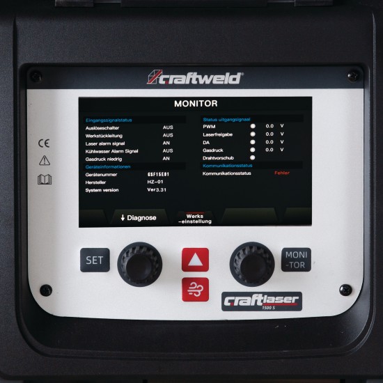 ΜΗΧΑΝΗ ΣΥΓΚΟΛΛΗΣΗΣ  ΛΕΙΖΕΡ CRAFT-LASER 1500 Ν SCHWEISSKRAFT